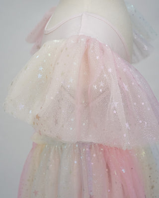 'Rainbow Hearts' - Ballerina Pink Ballerina Party Gown