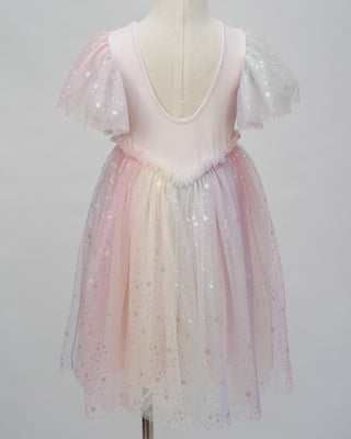 'Rainbow Hearts' - Ballerina Pink Ballerina Party Gown